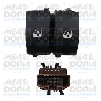 Switch, window regulator